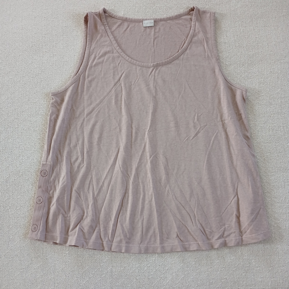 poetry ♡ hemp cotton tank top minimal lagen 14 coastal cottagecore sustainable